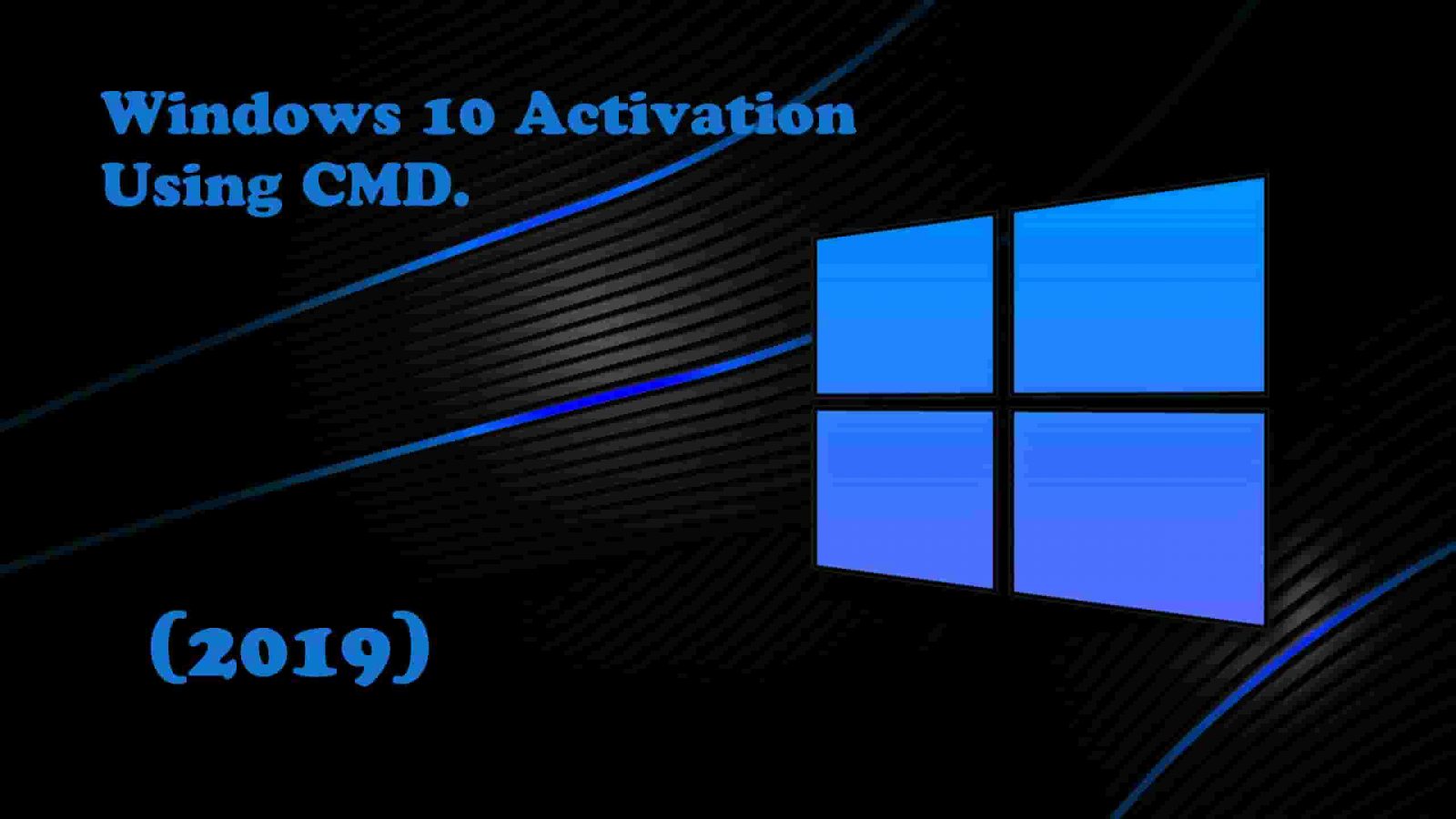 how to activate windows 10 in cmd